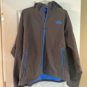 Gray NorthFace Wind-breaking Light-Weight